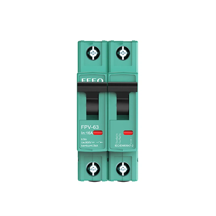 2P DC MCB SOLAR CIRCUIT BREAKER FOR PANEL